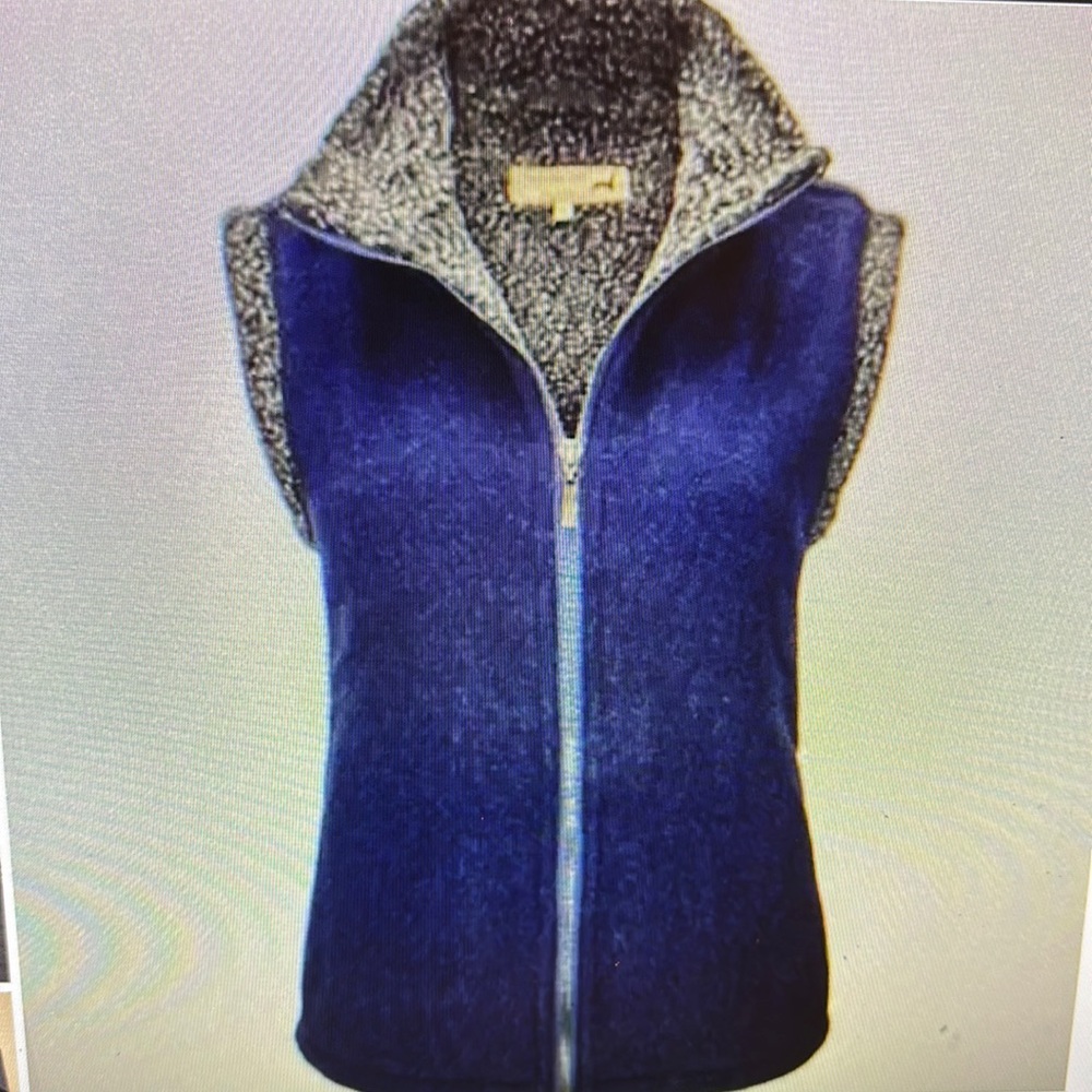Peruvian Link Alpaca Collection Barn Vest SZ XXL 50% Alpaca 50% Wool Faux Sherpa
